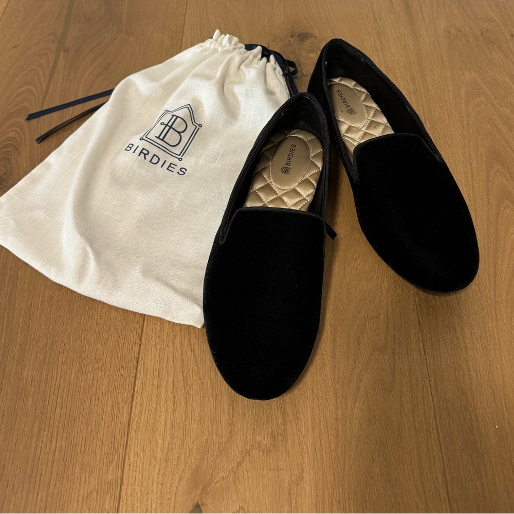 Black Birdies Loafers